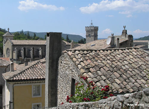 Rooftops in France by Ann Waller